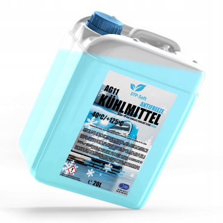 20L PŁYN CHŁODNIC AG11 CHŁODNICZY -40 C NIEBIESKI 1 x 20 Litrów TOP