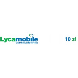 Doładowanie LycaMobile 10 zł