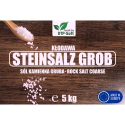 Sól kamienna gruba Kłodawska spożywcza 5kg WIADERKO