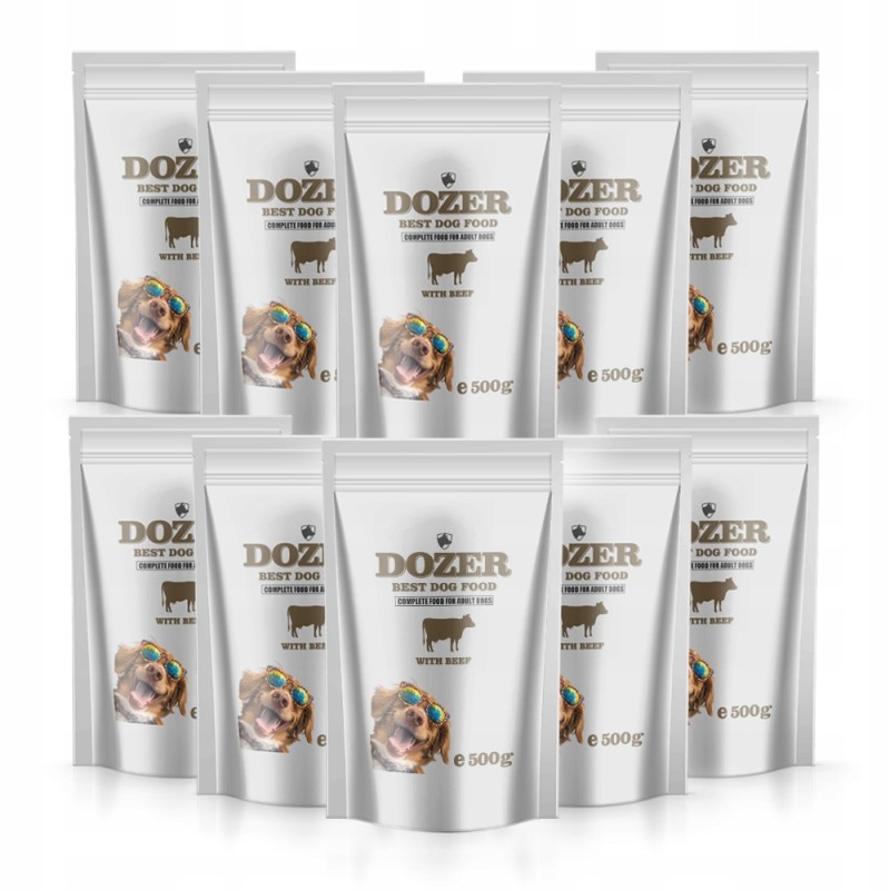 Dozer Mokra karma Mix smaków Classic 20 x 500 g