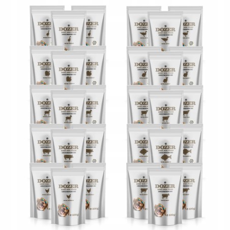 Dozer Mokra karma Mix smaków Classic 30 x 500 g