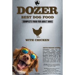 Dozer Mokra karma Mix smaków Classic 30 x 500 g