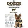 Dozer Karma Pełnoporcjowa Sucha dla Psów z Wołowiną 1kg Premium
