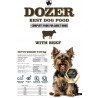 Dozer Karma Pełnoporcjowa Sucha dla Psów z Wołowiną 20kg Premium