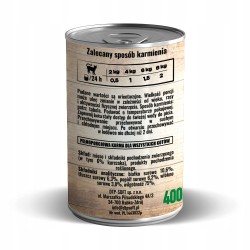 DOZER Premium dla Kota z kurczakiem 6 x 400g puszka