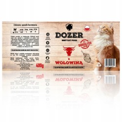 DOZER Premium dla Kota z Wołowiną 6 x 400g puszka