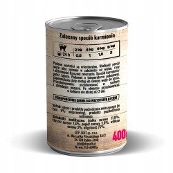 DOZER Premium dla Kota z wieprzowiną 6 x 400g puszka