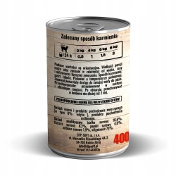 DOZER Premium dla Kota z Indykiem 6 x 400g puszka