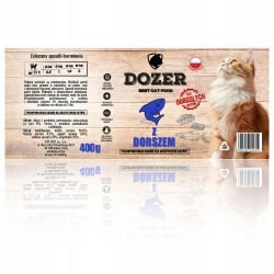 DOZER Premium dla Kota z Dorszem 400g puszka Ryba