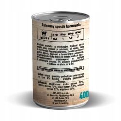 DOZER Premium dla Kota z Kaczką 400g puszka kaczka