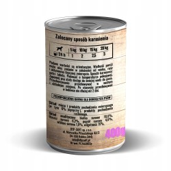 Dozer mokra karma dla psa jagnięcina 400g