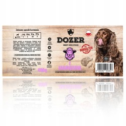 Dozer mokra karma dla psa jagnięcina 24x400g