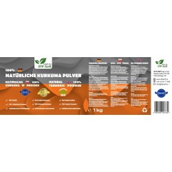 1kg KURKUMA MIELONA WIADERKO naturalna bez chemii 1 kg