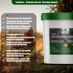 5KG ZIEMIA OKRZEMKOWA DIATOMIT NA KLESZCZE MRÓWKI PLUSKWY PCHŁY ROZTOCZA