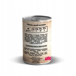 Dozer mokra karma dla psa wieprzowina 400g