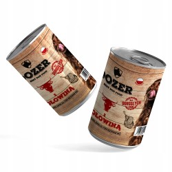 Dozer mokra karma dla psa wołowina 24x400g