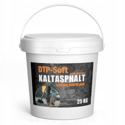 ASFALT DROGOWY NA ZIMNO WIADERKO 25KG Masa Bitumiczna