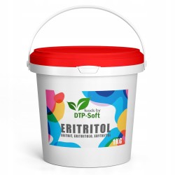 1kg ERYTROL jakość zdrowy cukier 1 kg wiaderko Erytrytol