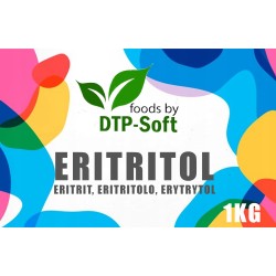 1kg ERYTROL jakość zdrowy cukier 1 kg wiaderko Erytrytol