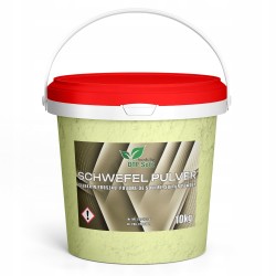 Siarka mielona proszek 10kg Czysta 99,9% w wiaderku Nawóz 10 kg