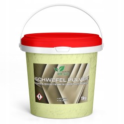 Siarka mielona proszek 1kg Czysta 99,9% w wiaderku Nawóz 1 kg