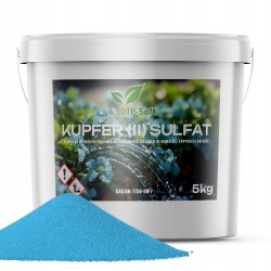 5kg Siarczan Miedzi Pięciowodny CuSO4 5 kg GRZYBOBÓJCZY Wiaderko