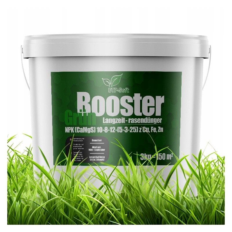 3KG NAWÓZ TURBO DO TRAWY ZAGĘSZCZAJĄCY TRAWNIK SZYBKI EFEKT DYWANOWY TOP