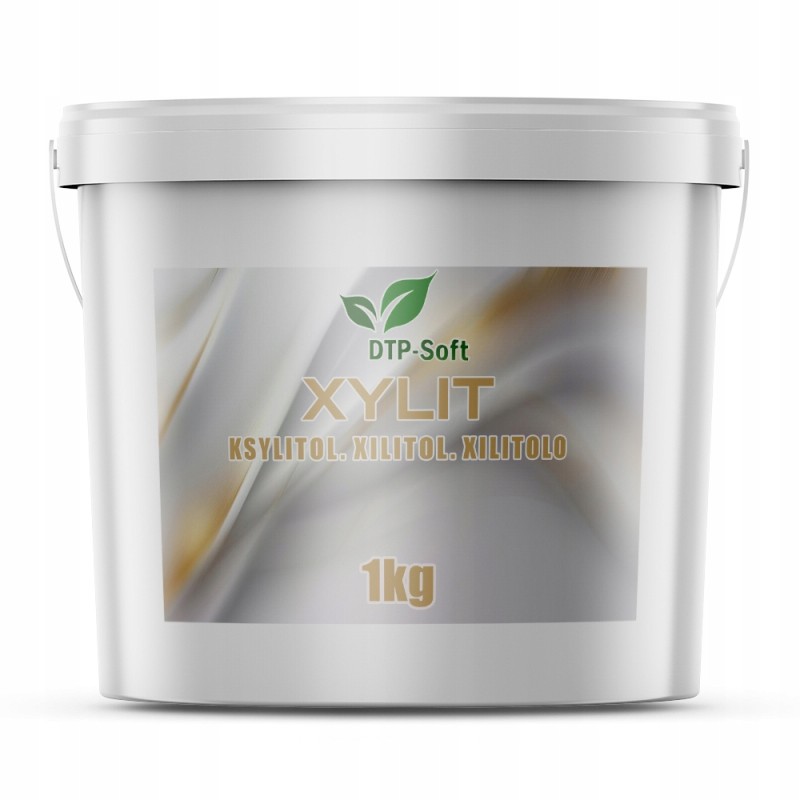 1kg KSYLITOL Xylitol czysty naturalny słodzik Wiaderko 1 kg