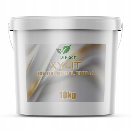10kg KSYLITOL Xylitol czysty naturalny słodzik Wiaderko 10 kg