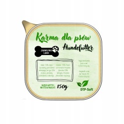 MOKRA KARMA DLA PSA DTPSOFT TACKA PASZTET JAGNIĘCINA 22x150G