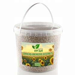 10kg SŁONECZNIK ŁUSKANY 10 kg Naturalny wysoka jakość Wiaderko