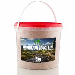 5kg SÓL HIMALAJSKA DROBNA MIELONA RÓŻOWA NATURALNA WIADERKO 5 kg