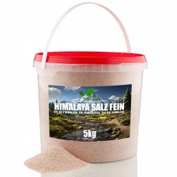 5kg SÓL HIMALAJSKA DROBNA MIELONA RÓŻOWA NATURALNA WIADERKO 5 kg