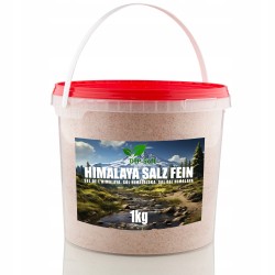 1kg SÓL HIMALAJSKA DROBNA MIELONA RÓŻOWA NATURALNA WIADERKO 1 kg