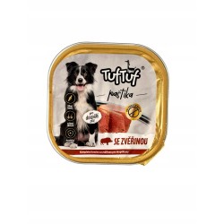 MOKRA KARMA DLA PSA TUFTUF TACKA PASZTET ZESTAW MIX SMAKÓW 12x300G