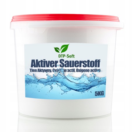 5KG NADWĘGLAN SODU AKTYWNY TLEN CZYSZCZENIE PROSZEK DO PRANIA Wiaderko 5 kg