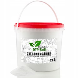 2KG KWAS CYTRYNOWY JEDNOWODNY SPOŻYWCZY KWASEK E330 CZYSTY WIADERKO 2 KG