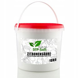 10KG KWAS CYTRYNOWY JEDNOWODNY SPOŻYWCZY KWASEK E330 CZYSTY WIADERKO 10 KG