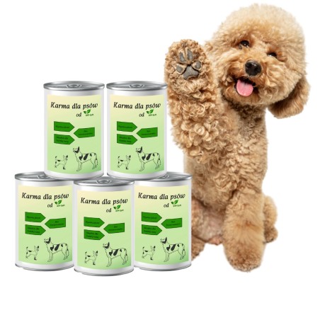 Mokra karma dla psa gęś puszka 20x400g DTPSOFT