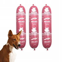 Baton wielkopolski dla psa 10x900 g mix zestaw 4 smaki wysoka jakość