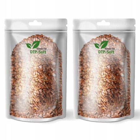 SIEMIĘ LNIANE Brązowe 10 kg świeże naturalne zdrowe Foods