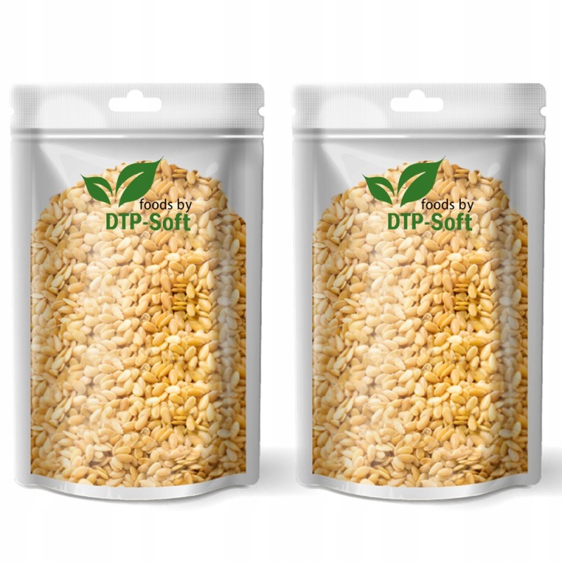 SIEMIĘ LNIANE ZŁOTE 10kg Nasiona złote jakość