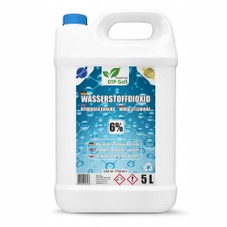 WODA UTLENIONA 6% NADTLENEK WODORU 6% 5L
