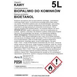 20L BIOPALIWO zapachowe BIOETANOL PŁYN paliwo BIOKOMINKA kawa zapach kawy