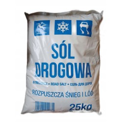 Sól drogowa 25kg worek...