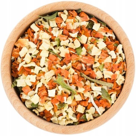 WARZYWA SUSZONE mieszanka warzyw jakość 100g
