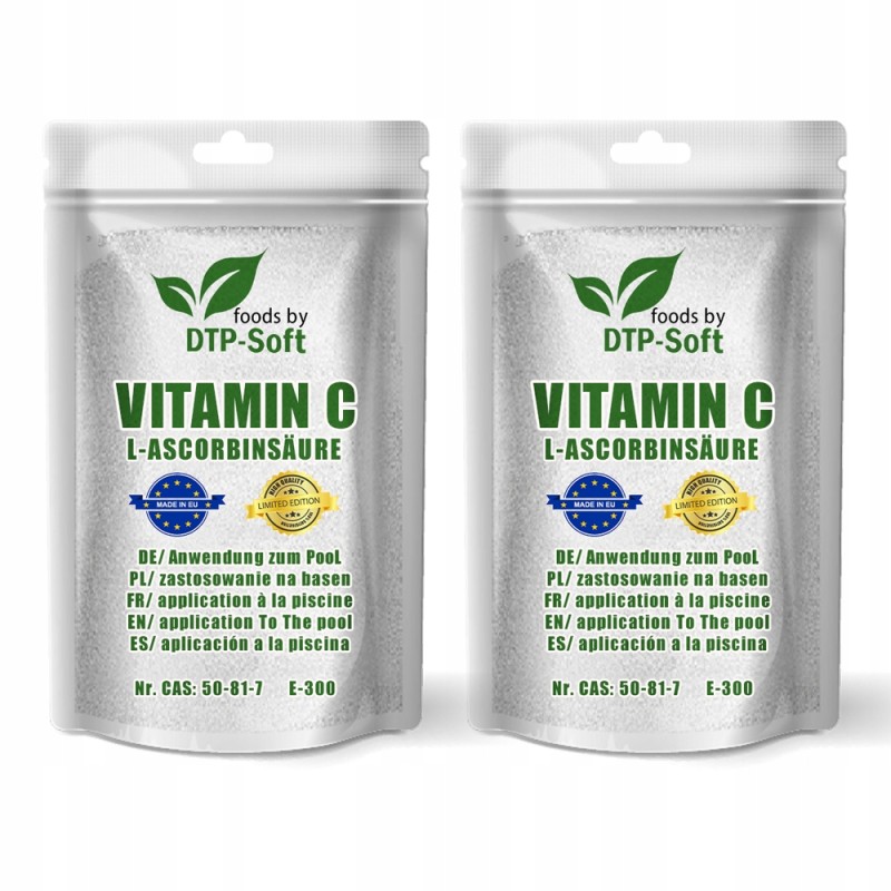 2kg WITAMINA C do basenu, zielona woda w basenie