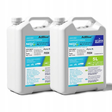 PŁYN AdBlue Noxy dodatek katalityczny 10 Litrów