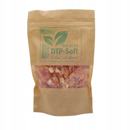 PAPAJA kandyzowana suszona 250g w kostce Foods