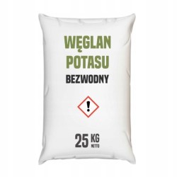 Węglan Potasu 25kg - bezwodny